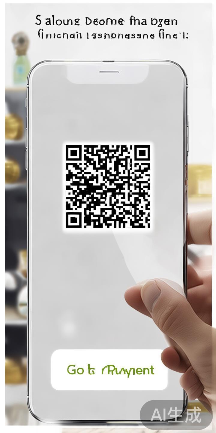 用户可以选择扫码支付：用微信扫描页面上显示的二维码